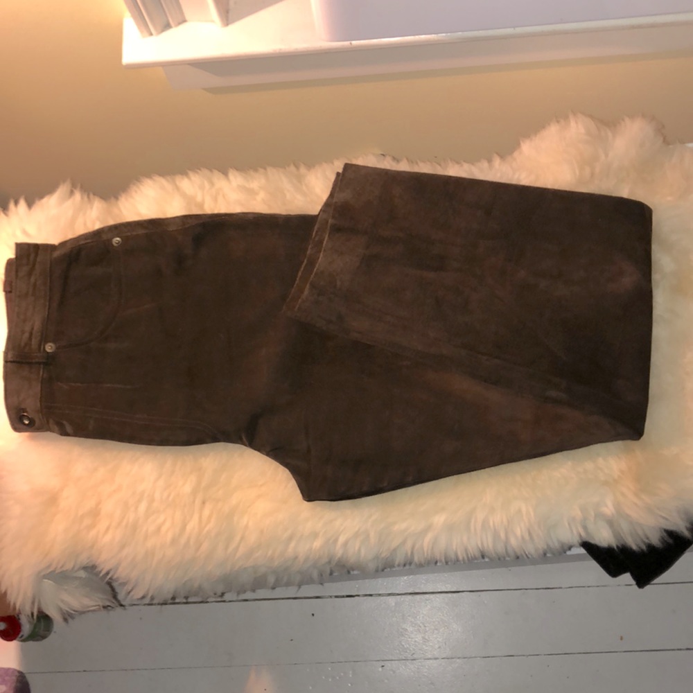 Vintage Suede Pants